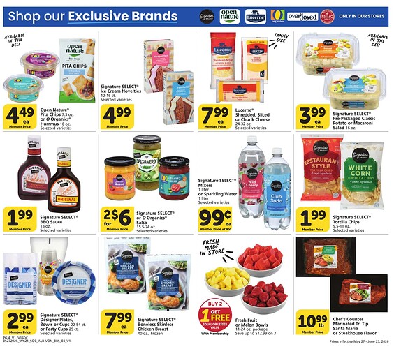 Vons weekly ad page 4
