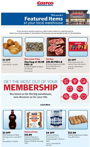 Costco weekly ad page 1